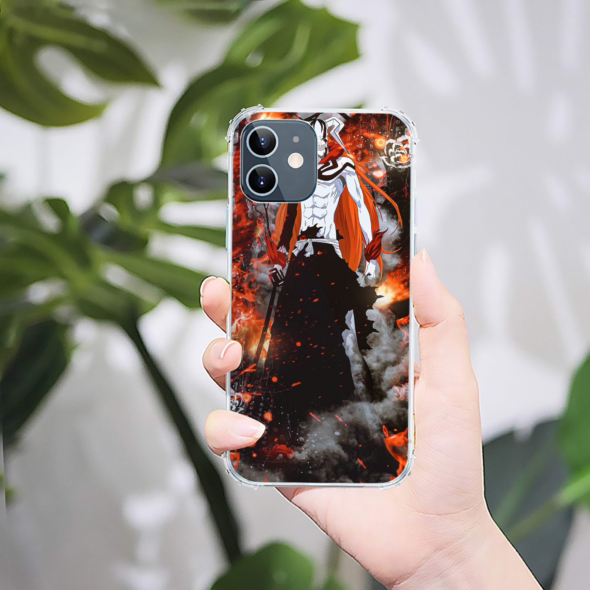 （画像用） ブリーチ BLEACH 【iPhone 12シリーズ対応】透明スマホケース（クリアソフトケース）